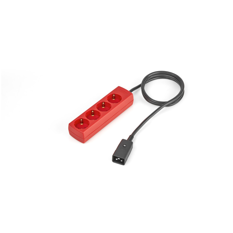 Output Cable Iec C20 / 4 Tomas Schuko 2 M 16 A | APLIUM
