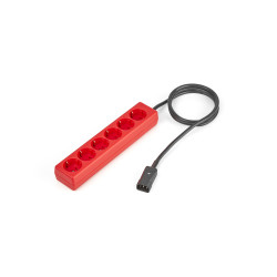Output Cable Iec C14 / 6 Tomas Schuko 2 M 10 A | APLIUM