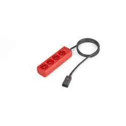 Output Cable Iec C14 / 4 Tomas Schuko 2 M 10 A | APLIUM