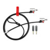 Clicksafe Candado Doble Con Llave Ordenador Poratil | APLIUM