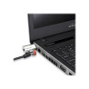 Clicksafe Candado Doble Con Llave Ordenador Poratil | APLIUM