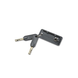 Clicksafe Candado Doble Con Llave Ordenador Poratil | APLIUM