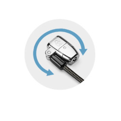 Kensington Clicksafe 2.0 Keyed Laptop Lock For Nanosaver Mto | APLIUM