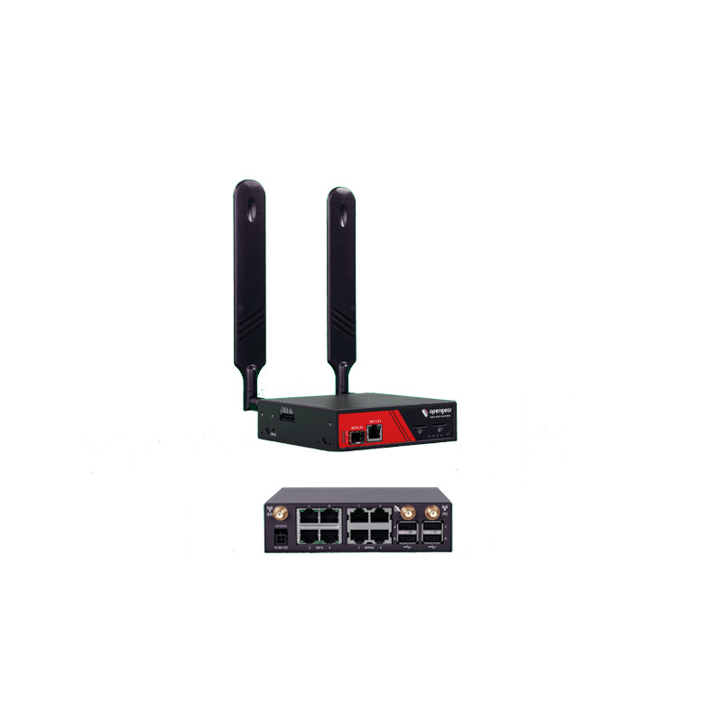 Model ACM7004 4 Serial Straight Pinout 1X 1GBE / SFP 4X 1GBE | APLIUM