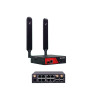 Model ACM7004 4 Serial Straight Pinout 1X 1GBE / SFP 4X 1GBE | APLIUM