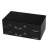 Extensor De Consola Kvm USB DVI Fibra Multimodo Con Audio 2K | APLIUM