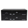 Extensor De Consola Kvm USB DVI Fibra Multimodo Con Audio 2K | APLIUM