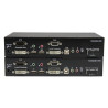 Extensor De Consola Kvm USB DVI Fibra Multimodo Con Audio 2K | APLIUM