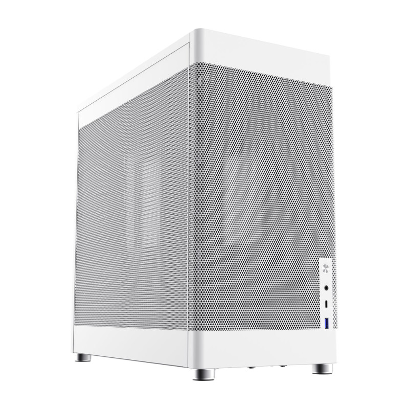 Atx MP1 White Full Mesh Case Without Fte | APLIUM