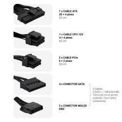 Fte. Alim. Coolpower Atx 650W 80+ Brz COO-FACPO-650 | APLIUM