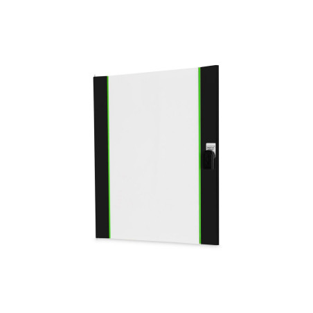 Glass front door for 16U wall
