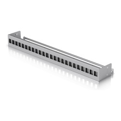 Rack mount 24-port blank patch panel