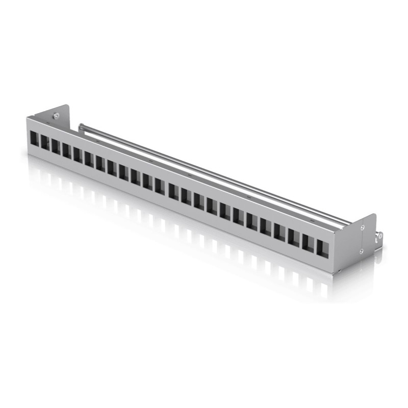 Rack mount 24-port blank patch panel
