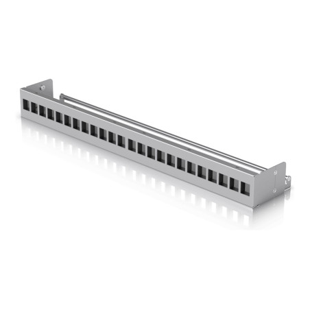 Rack mount 24-port blank patch panel