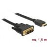 Cable DVI 18+1 male gt/