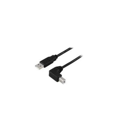 USB-A 2.0 to a USB-B 90