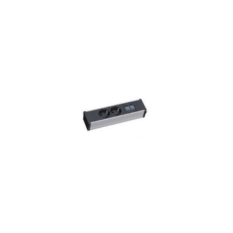 CONI 2xSchuko & 2xCAT5e RJ45