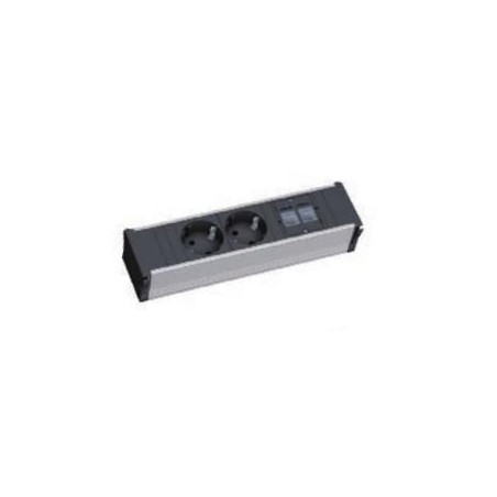 CONI 2xSchuko & 2xCAT5e RJ45