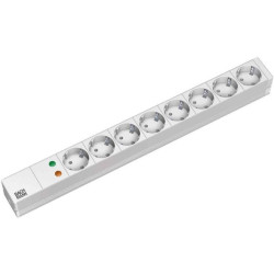 19" socket outlet ALU 1U