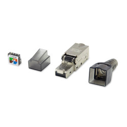 Wire Connector Rj-45 Nickel