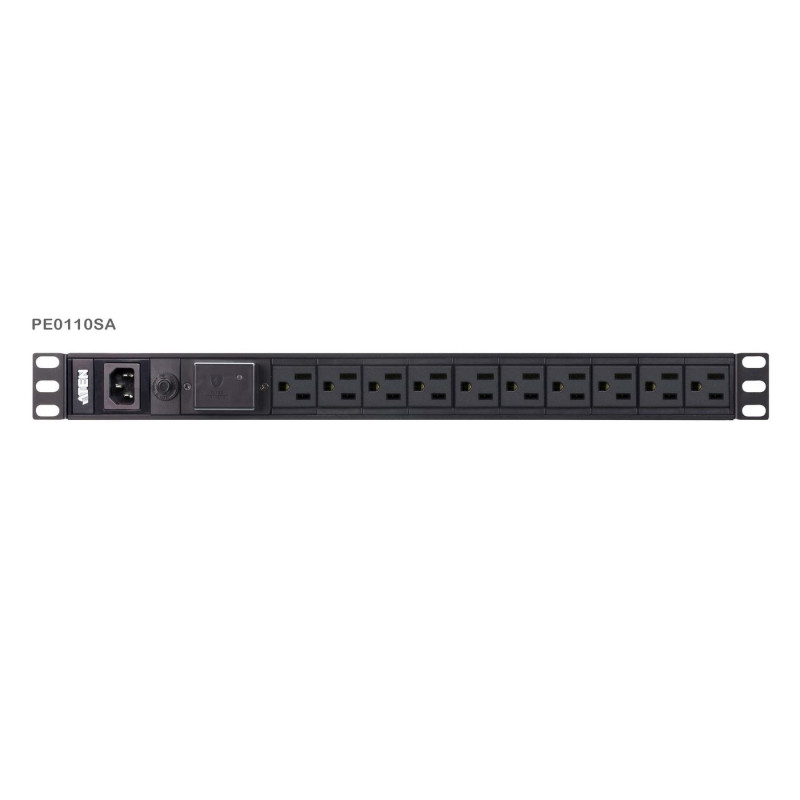 1U 10A 10Port Basic PDU