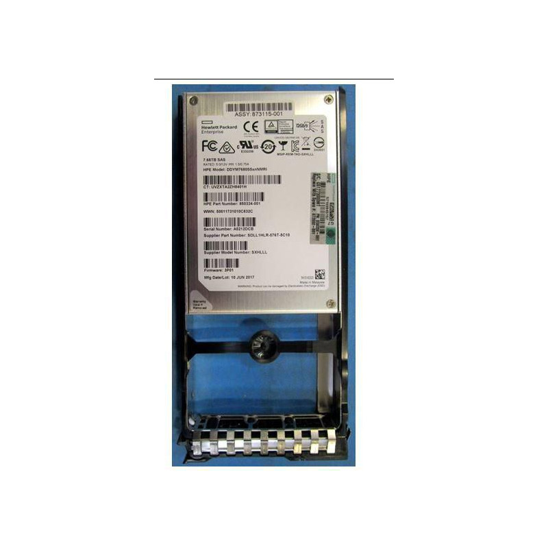 7.68TB SSD SFF SD