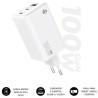 Cargador de Pared GaN Subblim 100W Charger USB C+C+A/ 2xUSB | APLIUM