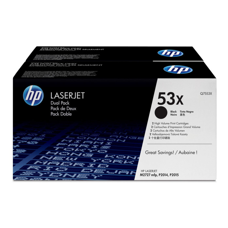 Toner 2 X Black