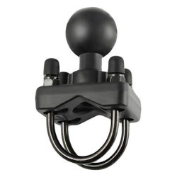 Rail base, 2 x U-bolt, C-size