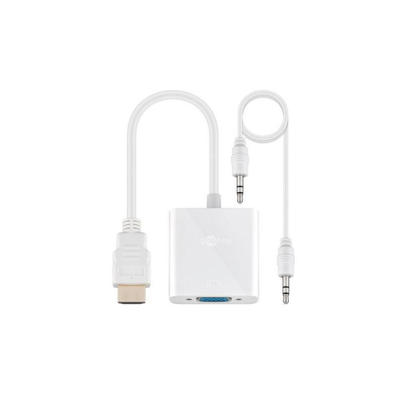 CONVERTIDOR HDMI - VGA / JACK