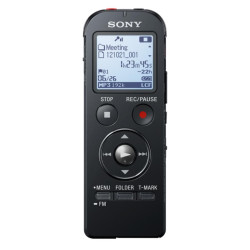 4GB Direct USB, MP3 ICD, Black