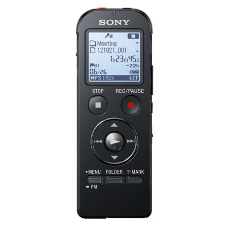 4GB Direct USB, MP3 ICD, Black