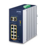 PLANET - IP30 Ind 8-P 10/100/1000T - Ref. IGS-1020PTF-12V | APLIUM