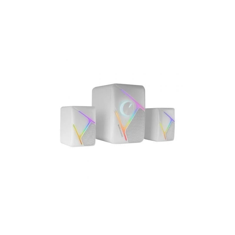 MSH21W - Altavoces Mars Gaming MS-H21/ 35W/ 2.1/ Blancos | APLIUM