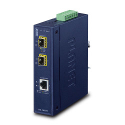 PLANET IGT-1205AT convertidor de medio 1000 Mbit/s Azul | APLIUM