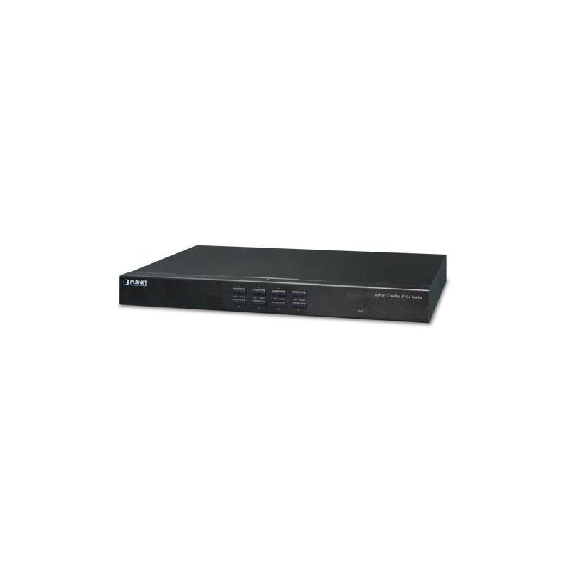8-Port Combo IP KVM Switch: