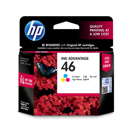 HP Ink Cart/46 Original Adv Tri-Colour