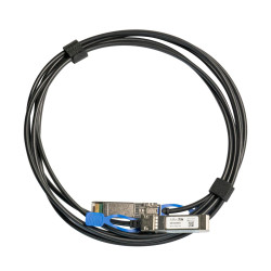 Mikrotik XS+DA0001 cable infiniBanc 1 m SFP/SFP+/SFP28 Negro | APLIUM