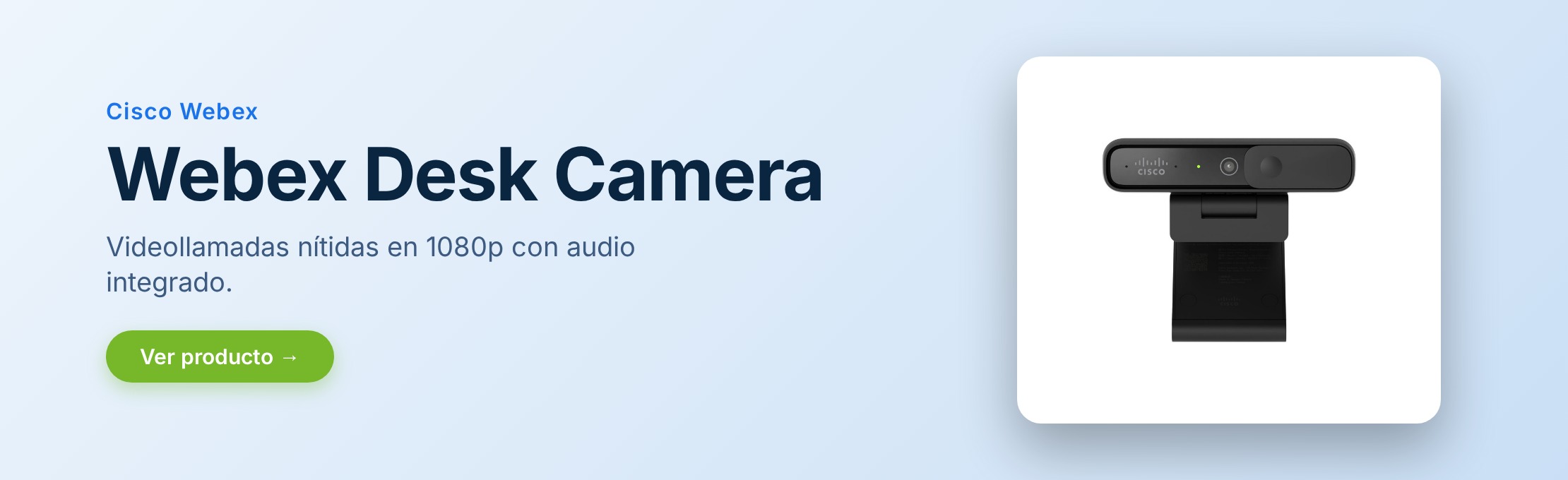 Cisco Webex Desk Camera